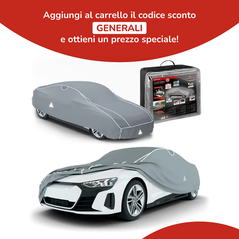 Telo Copriauto antigrandine Hybrid UV Protect
